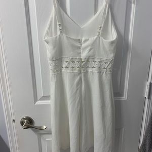 White spring dress